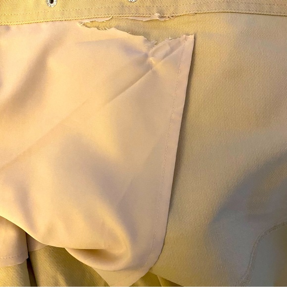 A.L.C. Varelli Women’s Button Front Midi Dress Khaki Tan Size 4 - Picture 10 of 13